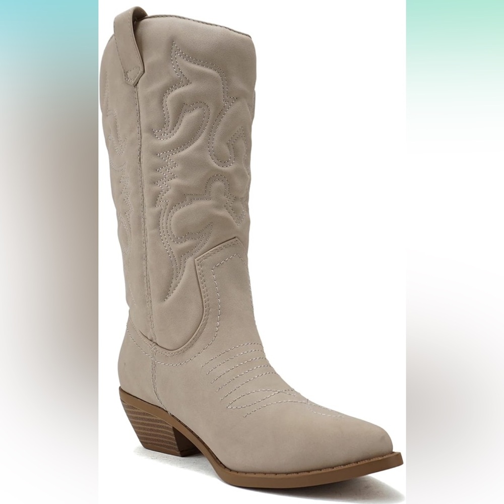 Sand Western Cowboy Boots